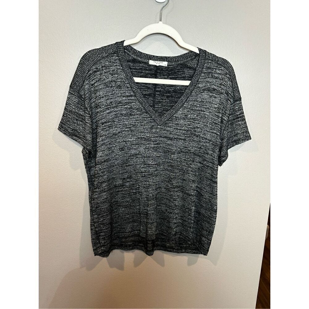 Rag & Bone Gray Heathered Sweater Small